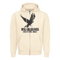 Sandshell noel gallagher's high flying birds classic Zipper Hoodie - linhVisuals