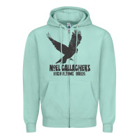 Seafoam noel gallagher's high flying birds classic Zipper Hoodie - linhVisuals