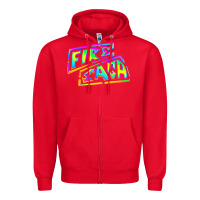 Red fire saga music Zipper Hoodie - linhVisuals