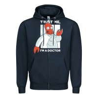 Navy doctor zoidberg who Zipper Hoodie - linhVisuals