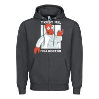 Smoke doctor zoidberg who Zipper Hoodie - linhVisuals