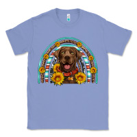 Colony Blue chocolate labrador rainbow Classic Tee - Artiststas