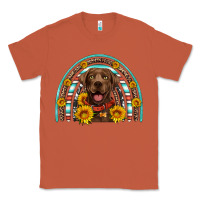 Copper chocolate labrador rainbow Classic Tee - Artiststas