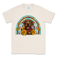 Natural chocolate labrador rainbow Classic Tee - Artiststas