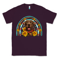Plum chocolate labrador rainbow Classic Tee - Artiststas