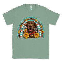 Sage chocolate labrador rainbow Classic Tee - Artiststas