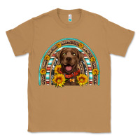 Toasted Coconut chocolate labrador rainbow Classic Tee - Artiststas