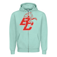 Seafoam boyd county high school baseball Zipper Hoodie - linhVisuals