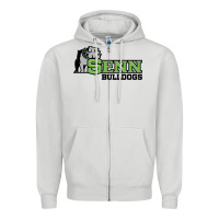 Dove Grey senn high school Zipper Hoodie - linhVisuals