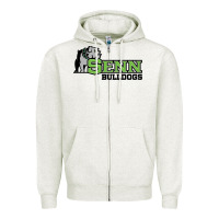 Oatmeal Heather senn high school Zipper Hoodie - linhVisuals