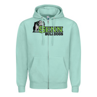 Seafoam senn high school Zipper Hoodie - linhVisuals