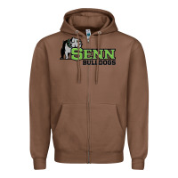 Chestnut senn high school Zipper Hoodie - linhVisuals