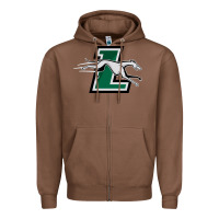 Chestnut loyola (md) greyhounds Zipper Hoodie - linhVisuals