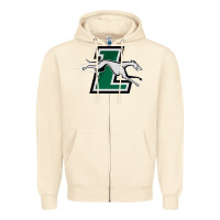 Sandshell loyola (md) greyhounds Zipper Hoodie - linhVisuals