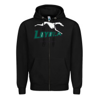 Black loyola (md) greyhounds Zipper Hoodie - linhVisuals