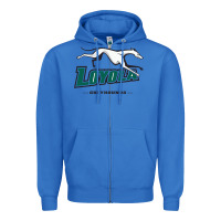True Royal loyola (md) greyhounds Zipper Hoodie - linhVisuals