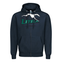 Navy loyola (md) greyhounds Zipper Hoodie - linhVisuals