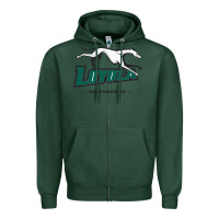 Sports Green loyola (md) greyhounds Zipper Hoodie - linhVisuals