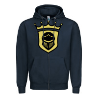 Navy penn high school Zipper Hoodie - linhVisuals
