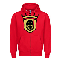 Red penn high school Zipper Hoodie - linhVisuals