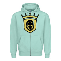 Seafoam penn high school Zipper Hoodie - linhVisuals