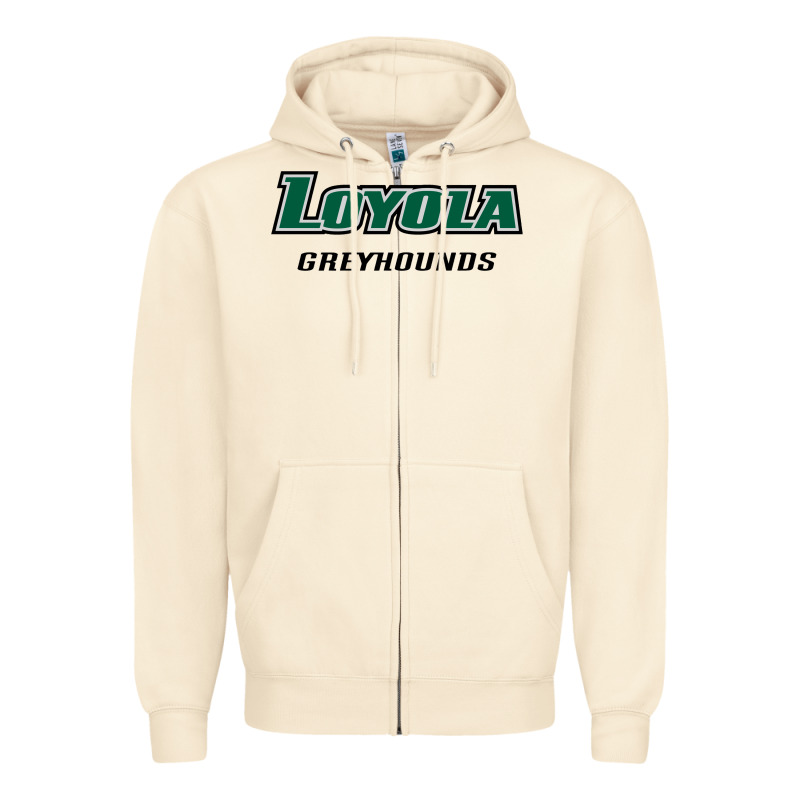 Loyola (md) Greyhounds Zipper Hoodie by linhVisuals | Teevron