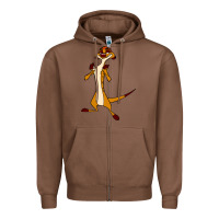 Chestnut Timon Funny Zipper Hoodie - linhVisuals