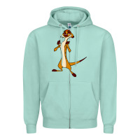 Seafoam Timon Funny Zipper Hoodie - linhVisuals