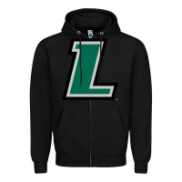Black loyola (md) greyhounds Zipper Hoodie - linhVisuals