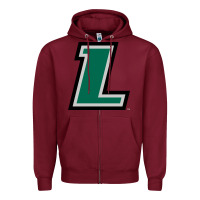 Burgundy loyola (md) greyhounds Zipper Hoodie - linhVisuals