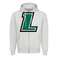 Dove Grey loyola (md) greyhounds Zipper Hoodie - linhVisuals