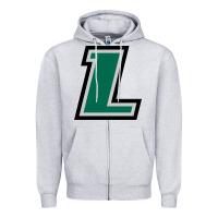 Heather Grey loyola (md) greyhounds Zipper Hoodie - linhVisuals