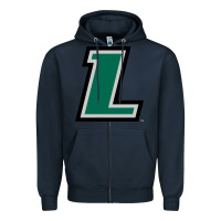 Navy loyola (md) greyhounds Zipper Hoodie - linhVisuals