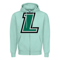Seafoam loyola (md) greyhounds Zipper Hoodie - linhVisuals