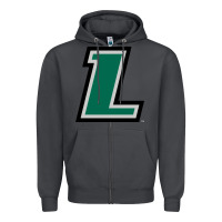Smoke loyola (md) greyhounds Zipper Hoodie - linhVisuals