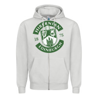 Dove Grey hibernian edinburg Zipper Hoodie - linhVisuals