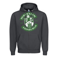 Smoke hibernian edinburg Zipper Hoodie - linhVisuals