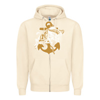 Sandshell navy midshipmen Zipper Hoodie - linhVisuals
