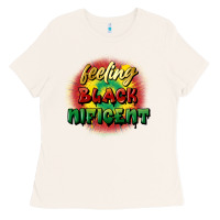 Bone Feeling blacknificent Ladies Tee - FaDigitalArtStudio