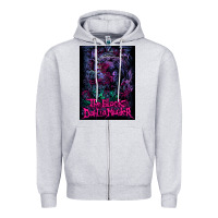 Heather Grey Black Dahlia Murder Zipper Hoodie - linhVisuals
