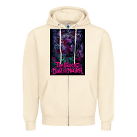 Sandshell Black Dahlia Murder Zipper Hoodie - linhVisuals