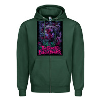 Sports Green Black Dahlia Murder Zipper Hoodie - linhVisuals