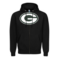 Black gretna high school Zipper Hoodie - linhVisuals