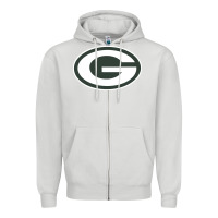 Dove Grey gretna high school Zipper Hoodie - linhVisuals