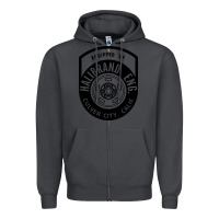 Smoke what goes up must come down Zipper Hoodie - linhVisuals