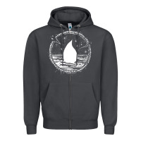 Smoke magic  the gathering kaldheim islands symbol Zipper Hoodie - linhVisuals