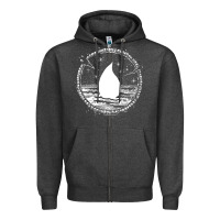 Charcoal Heather magic  the gathering kaldheim islands symbol Zipper Hoodie - linhVisuals