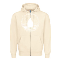 Sandshell magic  the gathering kaldheim islands symbol Zipper Hoodie - linhVisuals