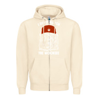 Sandshell i did it all for the wookiee Zipper Hoodie - linhVisuals