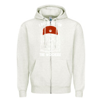 Oatmeal Heather i did it all for the wookiee Zipper Hoodie - linhVisuals